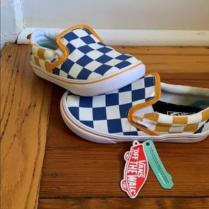 New with tags VANS for JCrew kids slipons